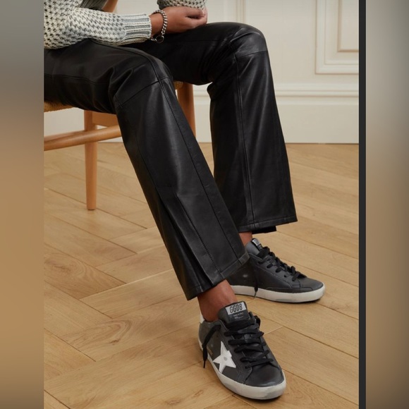 Golden Goose Shoes - Golden Goose black leather great condition size 38 or  US size 8